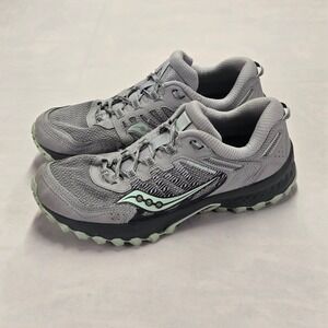 Saucony Womens Versafoam Excursion TR13 Trail Running Shoes Gray Size 8.5‎